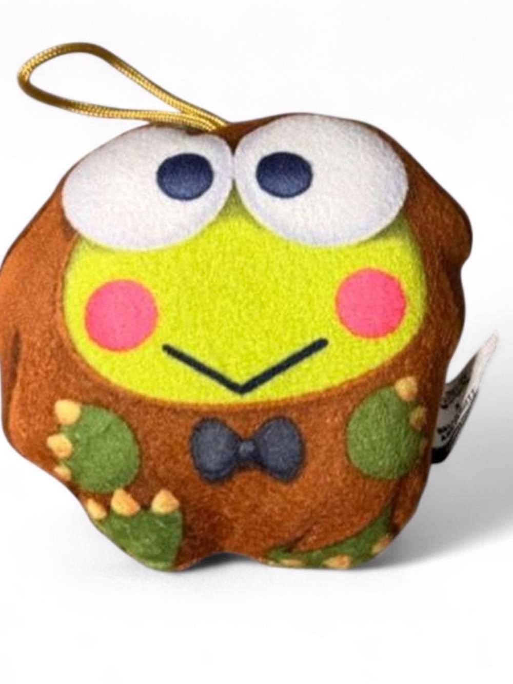 Sanrio Keroppi Plush Ornament in Ye